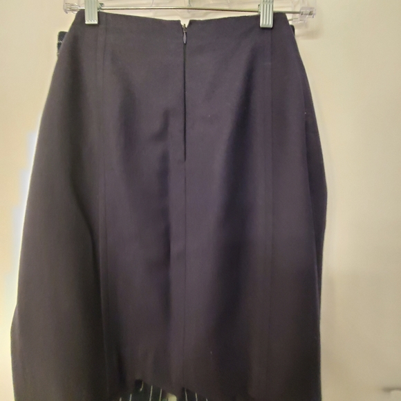 ●CELINE●Half Pleated Wool Skirts! - Picture 3 of 9